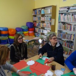 Spółdzielnia Socjalna WIGOR - Wizyta w Gminnej Bibliotece Publicznej w Jaksicach