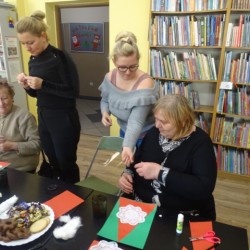Spółdzielnia Socjalna WIGOR - Wizyta w Gminnej Bibliotece Publicznej w Jaksicach